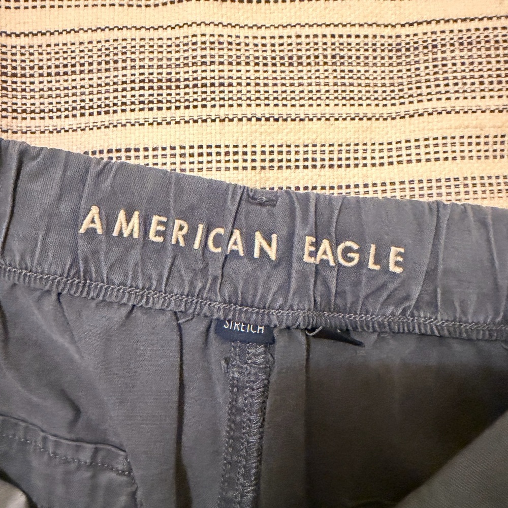 American Eagle Gray Cargo Pants